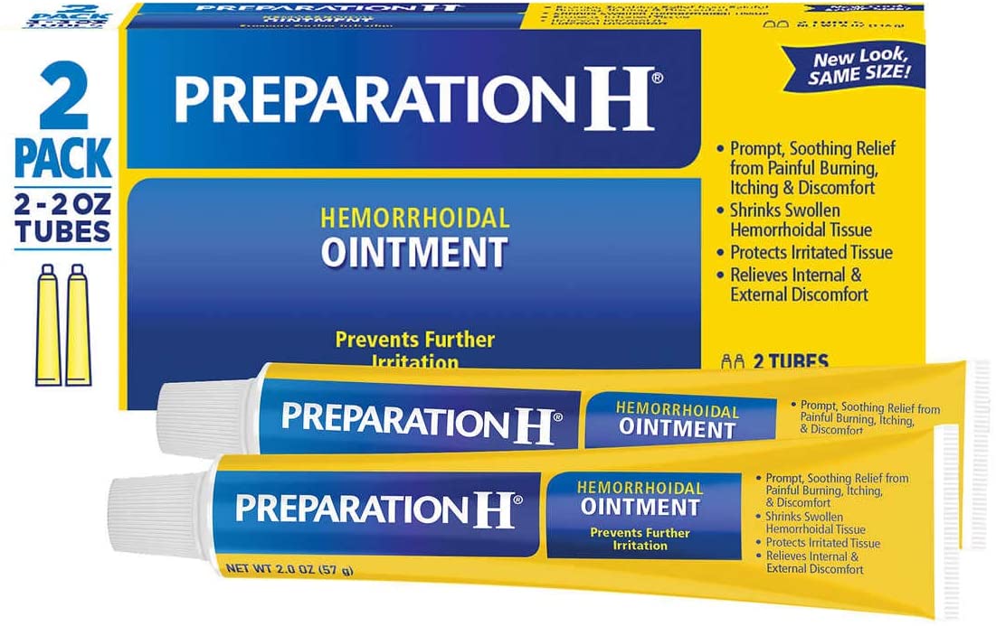 Preparation H Hemorrhoidal Ointment 2 Ounce Tube