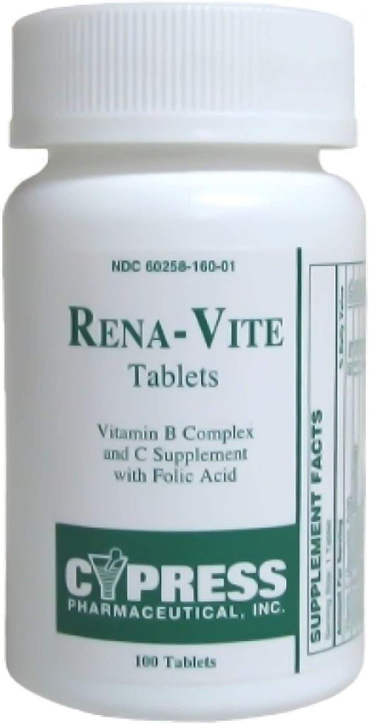  Rena-Vite Tablets, 100 Tablet Bottle : Health & Household