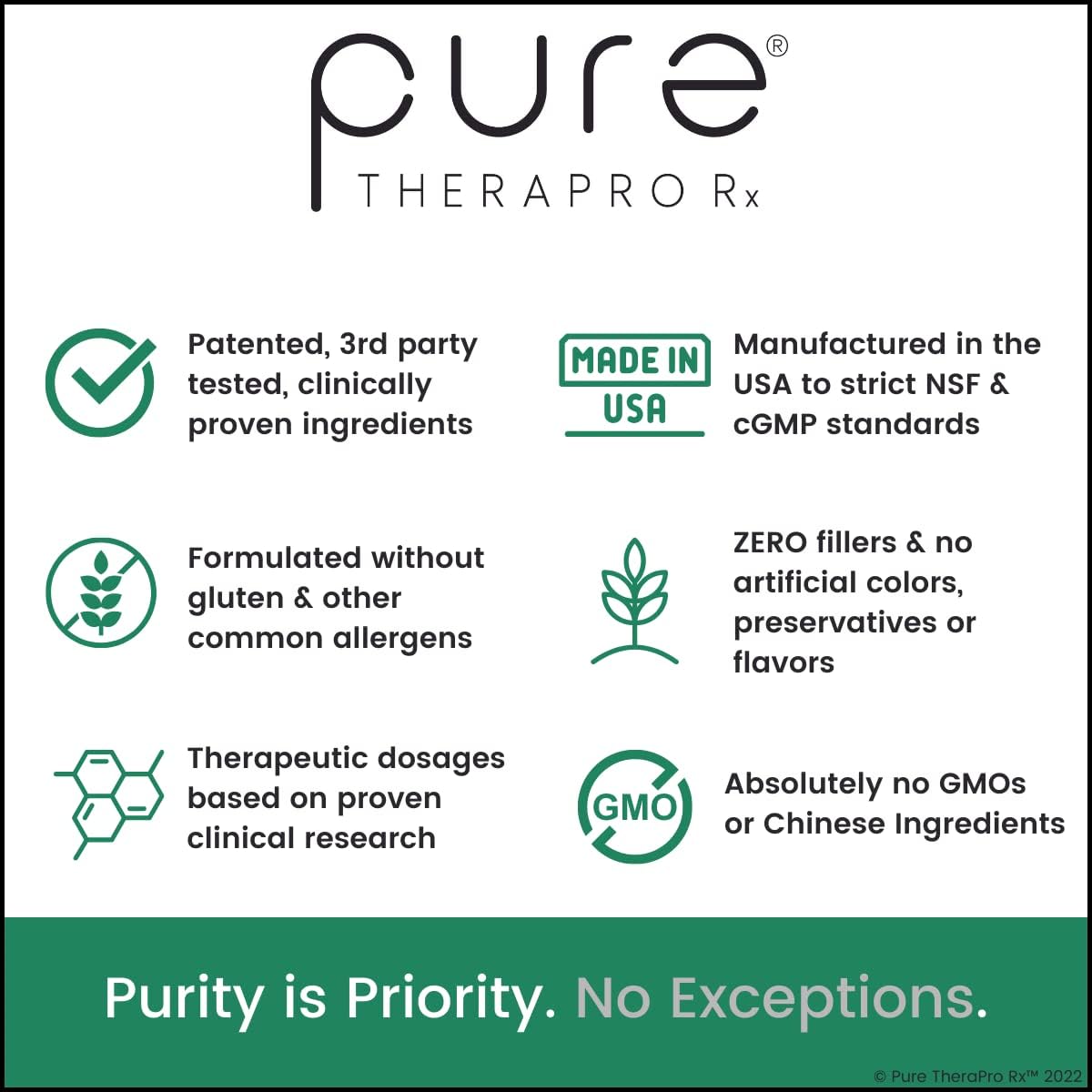 Pure Therapro Rx 100% Liposomal Vitamin C Powder, Patented PureWay Veg