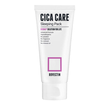 ROVECTIN] Cica Care Night Cream 2.7   - Overnight Sleeping Mask Cream with Centella Asiatica Extract and Protease