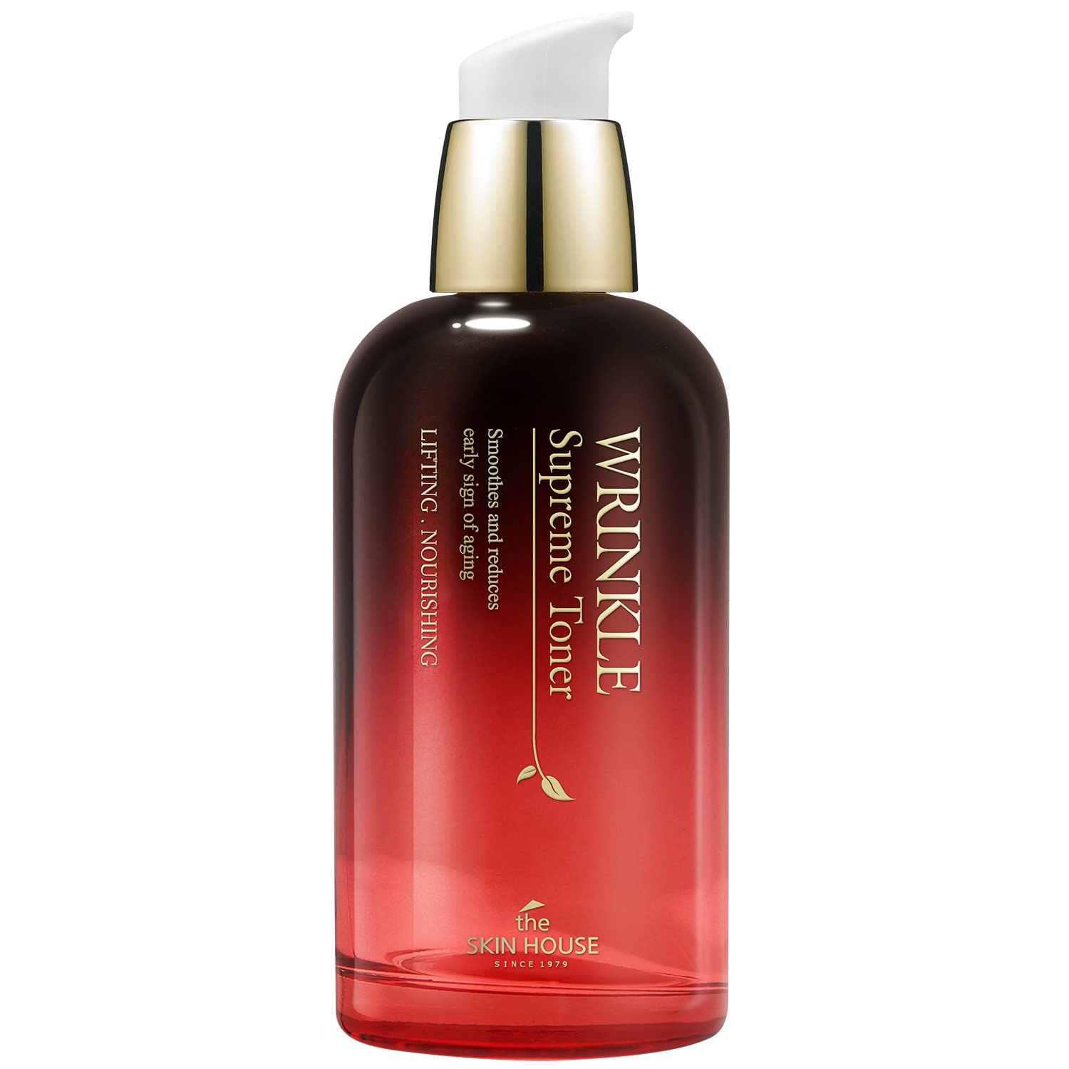 The Skin House Wrinkle Supreme Toner [130 / 4.39 . .] Ginseng Extract Skin Rejuvenating Face Toner Korean Skin Care