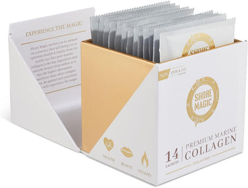 Shore Magic Marine Collagen Powder, Hydrolyzed Collagen Pept