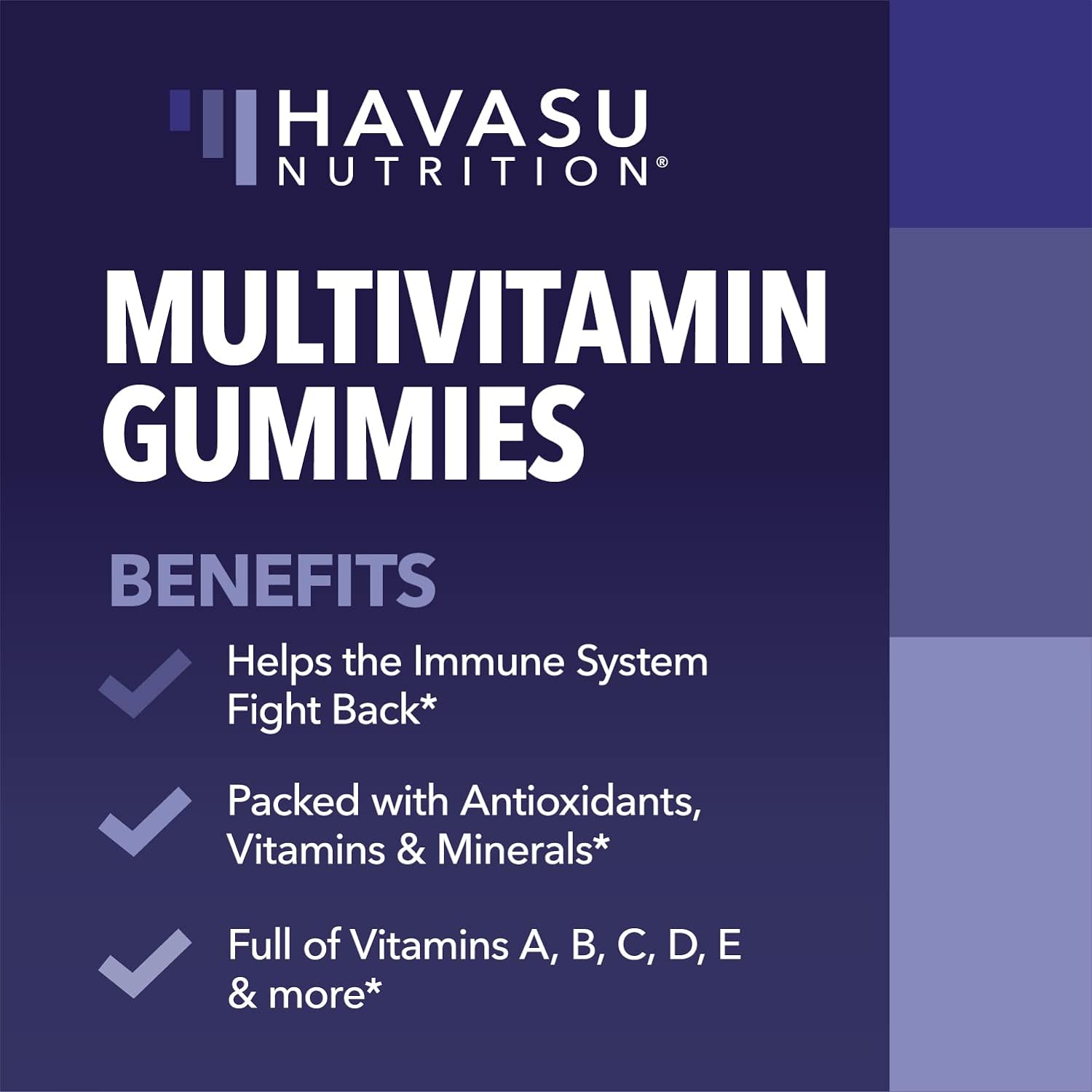 Multivitamin Gummies for Women Men and Kids Packed with Daily Vitamins