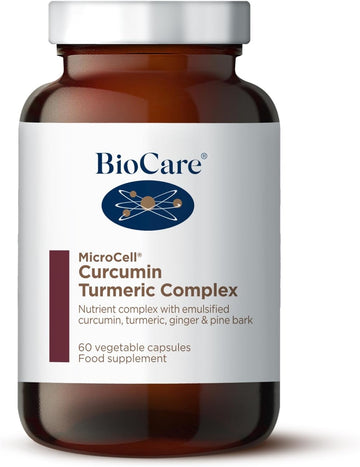 BioCare MicroCell Curcumin Turmeric Complex | Micellised Curcumin with50 Grams