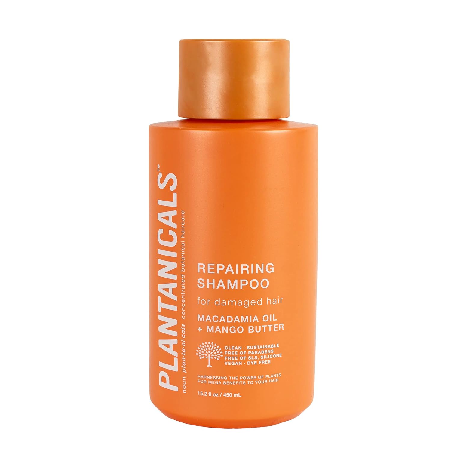 Plantanicals Damage Repair Shampoo with Macadamia Oil and Mango - 15.2