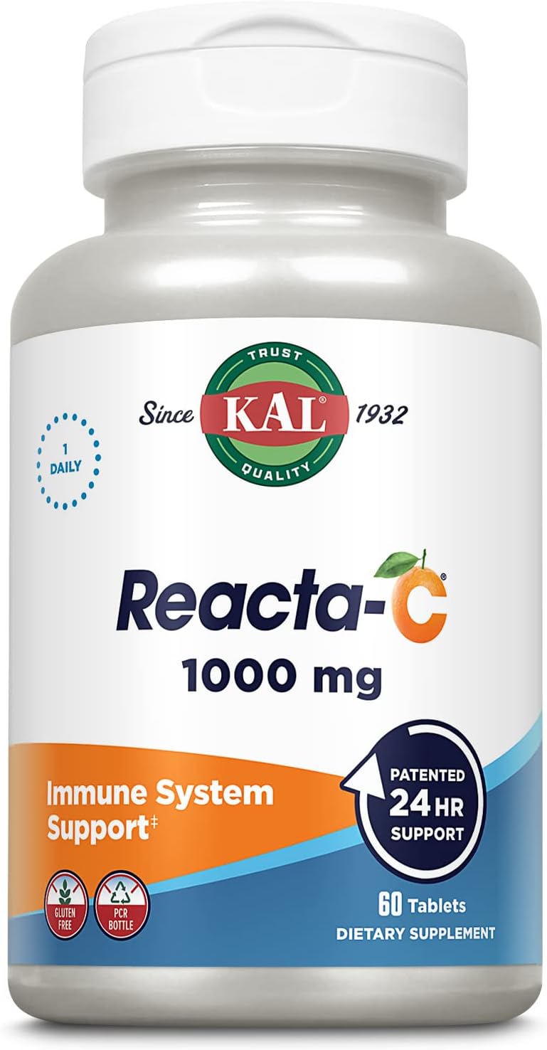 KAL Reacta-c with Bioflavonoids Tablets, 60 Count