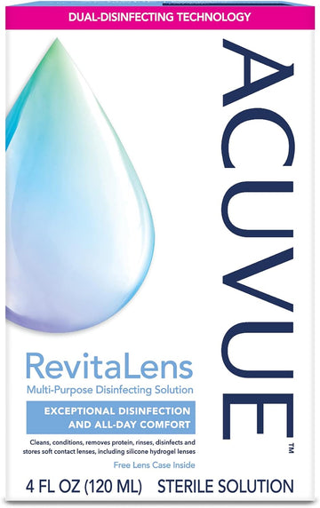 ACUVUE? RevitaLens Multi-Purpose Disinfecting Solution, 4 oz. (Pack of