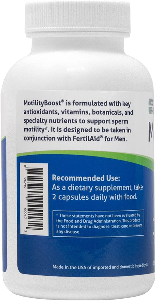 Motilityboost For Men, Male Fertility Supplement  For Motile Strength