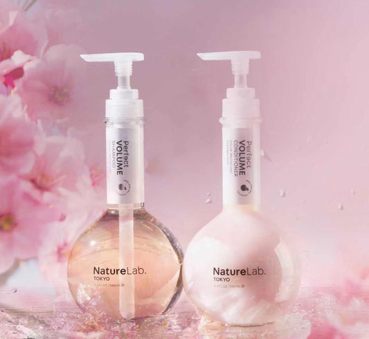 NatureLab TOKYO Perfect Volume Shampoo & Conditioner Duo: Weightless Frizz Control for Smoother, Healthier Hair and Scalp I 11.5   Each | $30
