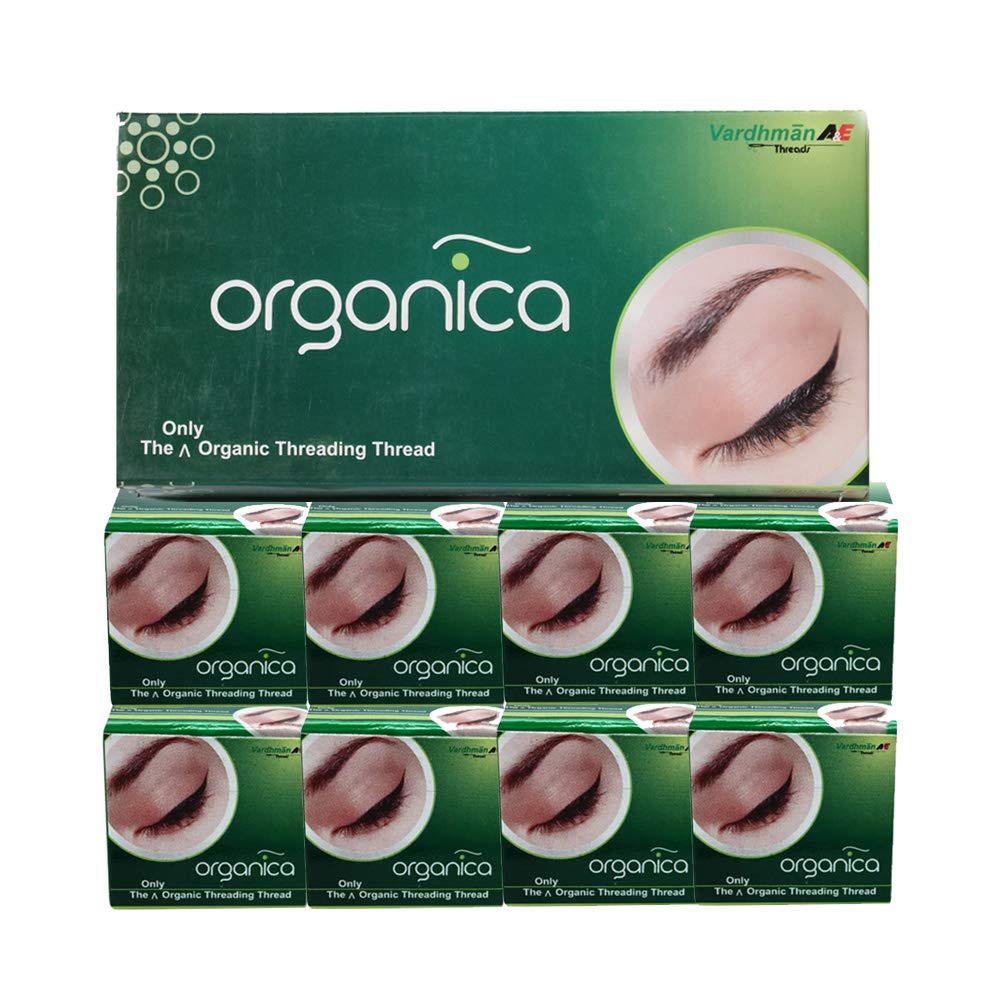 Organica Eyebrow Thread Box of 8 Spools