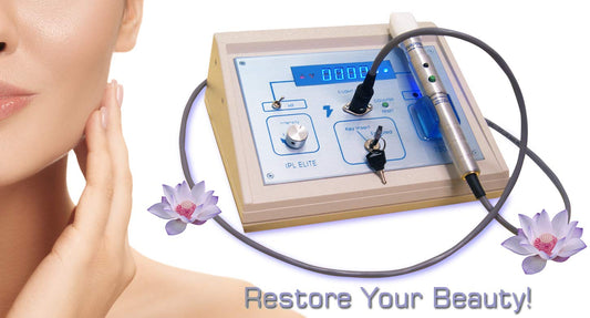 Rosacea treatment system for clinic or salon treatments, best results, quality machine