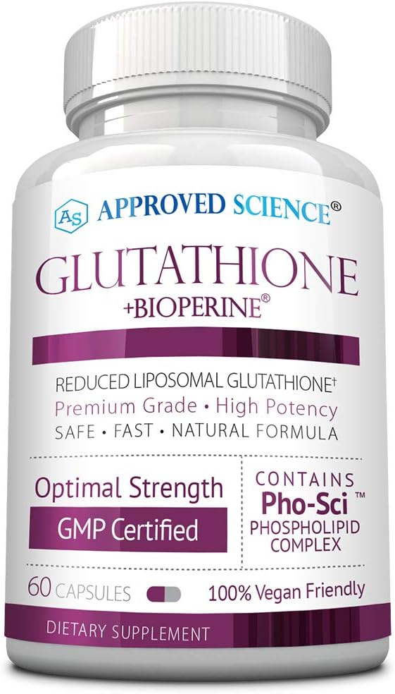 Approved Science Glutathione - Glutathione 500 Mg - Phospholipid Comp