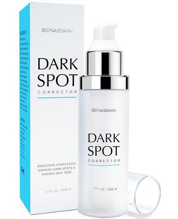 EnaSkin Dark Spot Remover for Face and Body: Dark Spot Corrector for Age Spot Sun Spot Freckles Melasma Brown Spot - Hyperpigmentation Treatment for Women and Men (1.7  )