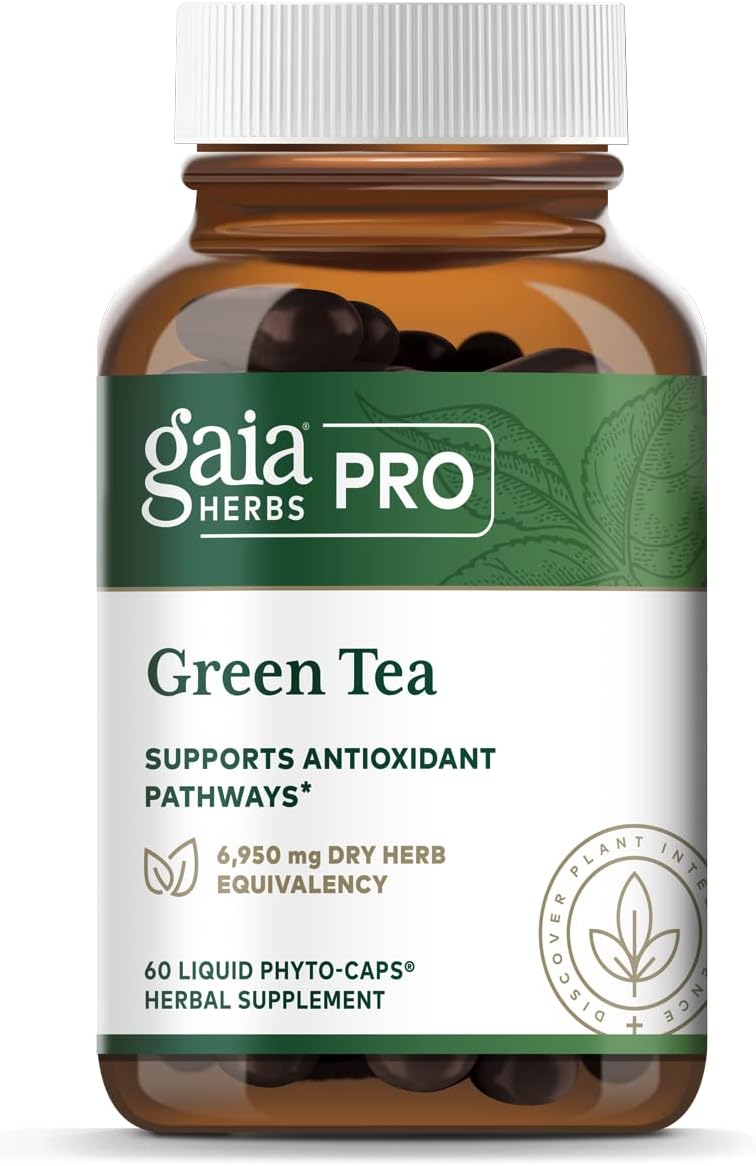 Gaia Pro Green Tea - Green Tea Herbal Supplement - With Organic Green