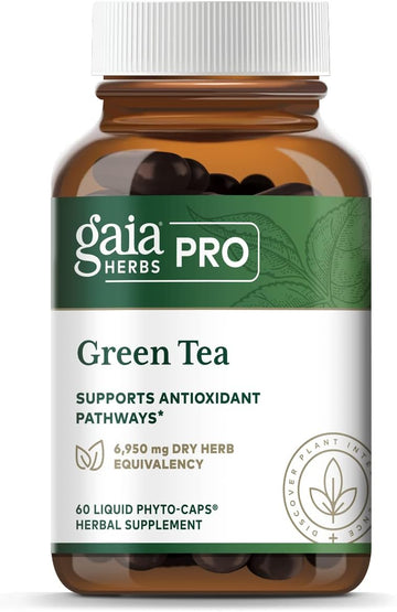 Gaia Pro Green Tea - Green Tea Herbal Supplement - With Organic Green