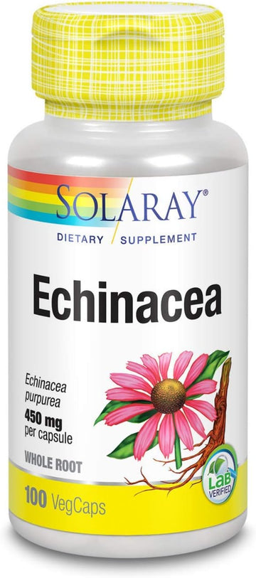 SOLARAY Echinacea Root | Healthy Immune Function and Respiratory Suppo
