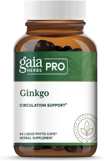 Gaia Pro Ginkgo - Blood Circulation & Brain Supplement - Cognitive Sup