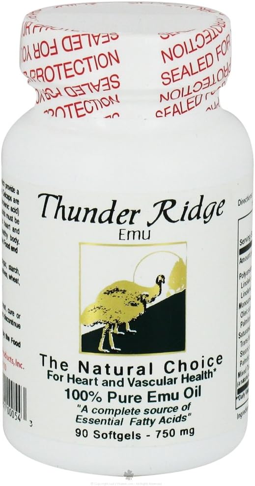 Emu Oil Gel Caps