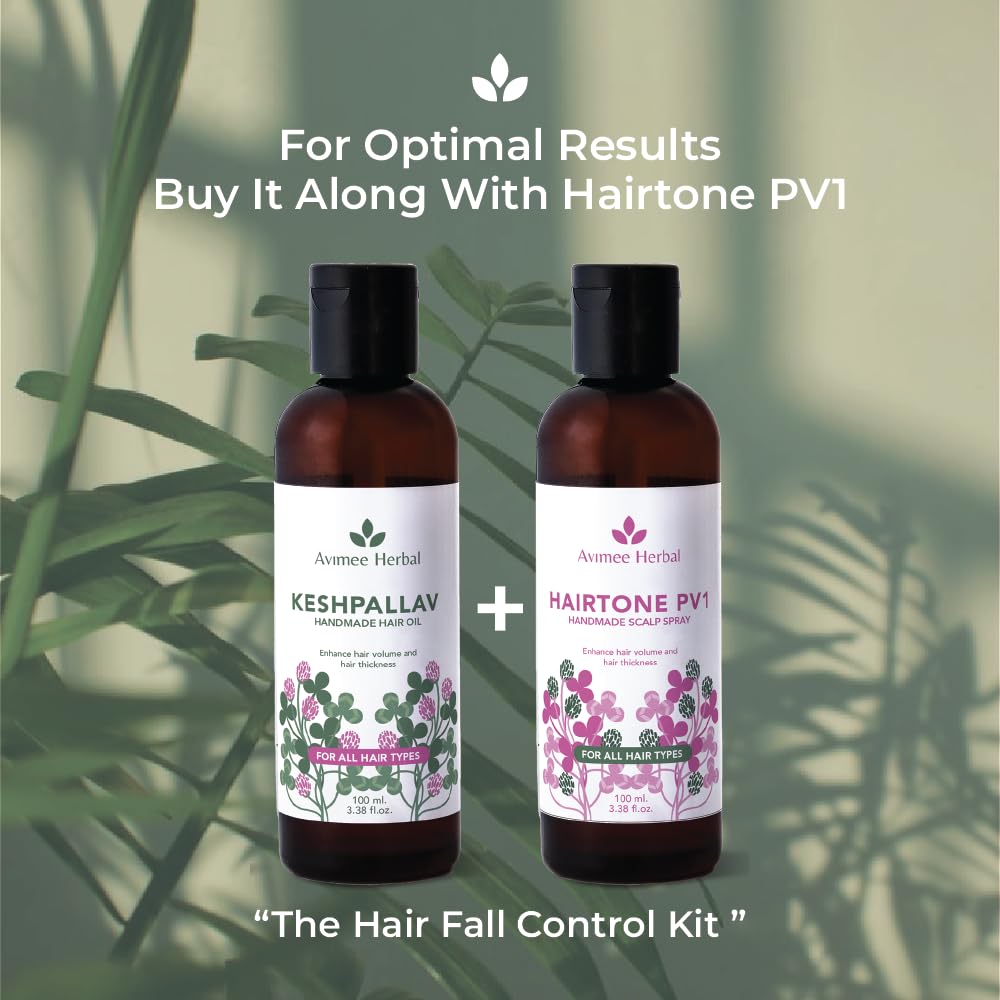  AVIMEE HERBAL Keshpallav Hair Oil For Men & Women | For Hea