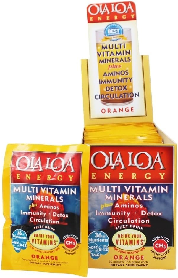 Ola Loa Orange Ola Loa Energy Powder, 0.247 Oz