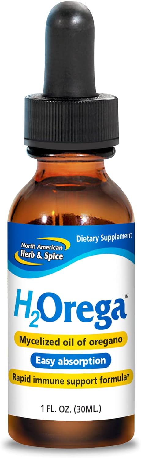 NORTH AMERICAN HERB & SPICE H2Orega - 1 fl. oz. - Mycelized Oil of Ore