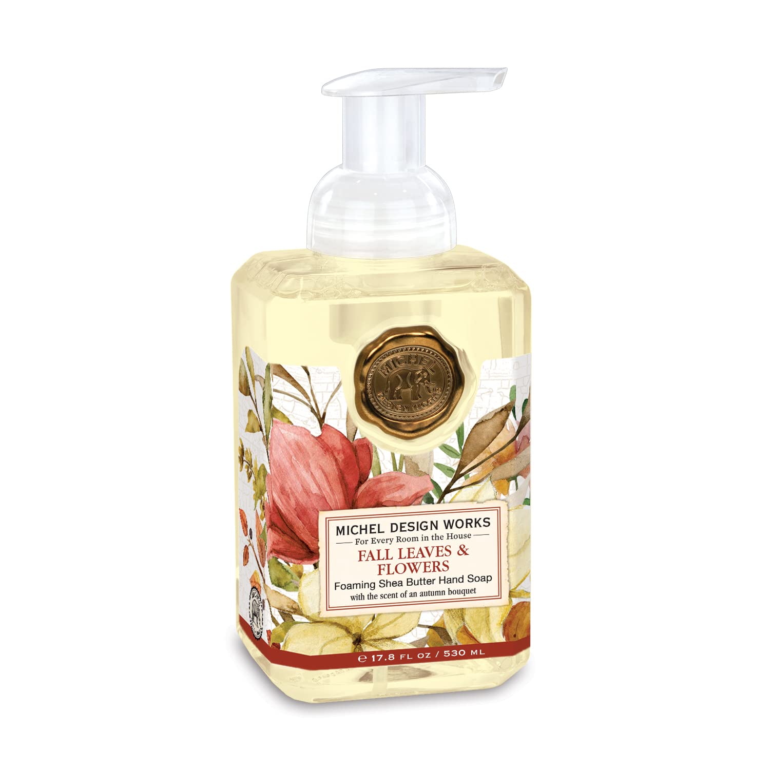 Michel Design Works Foaming Hand Soap, Fall Leaves & owers