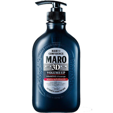 MARO 3D Volume Up Non Silicon Shampoo EX 460ml - Gentle Mint Scent (Green Tea Set)