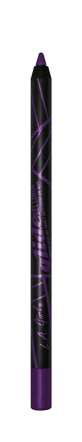 L.A. Girl Glide Gel Eyeliner Pencils, Black Amethyst, 0.04  (Pack of 3)