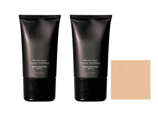 Beauty Deals Mineral Liquid Powder Foundation Broad Spectrum