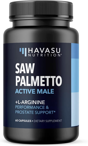 Saw Palmetto for Men with L Arginine Supplement | Potent Hair Health a