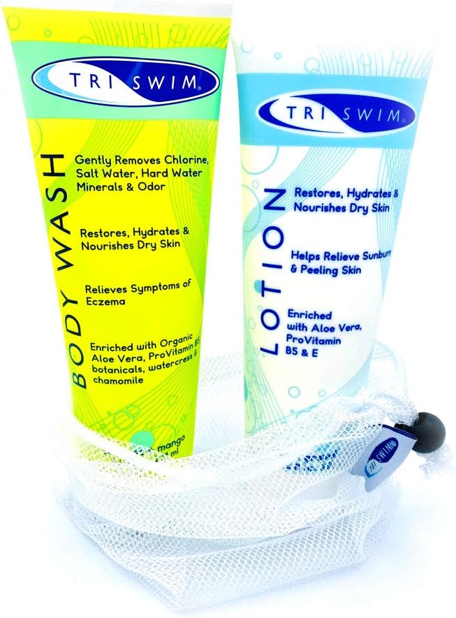 Esupli.com  TRISWIM Chlorine Out Body Wash & Lotion Gift Set