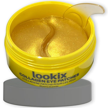 Lookix Under Eye Patches - 60 Pcs - Anti-Aging Collagen Eye Mask for Dark Circles, Puffiness & Wrinkles, Refreshes Skin