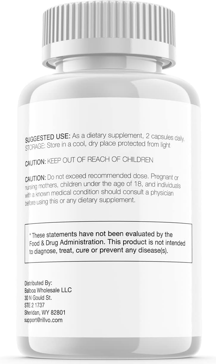 Rillvo Slim Science Keto Pills Weight Management Support (60 Capsule)