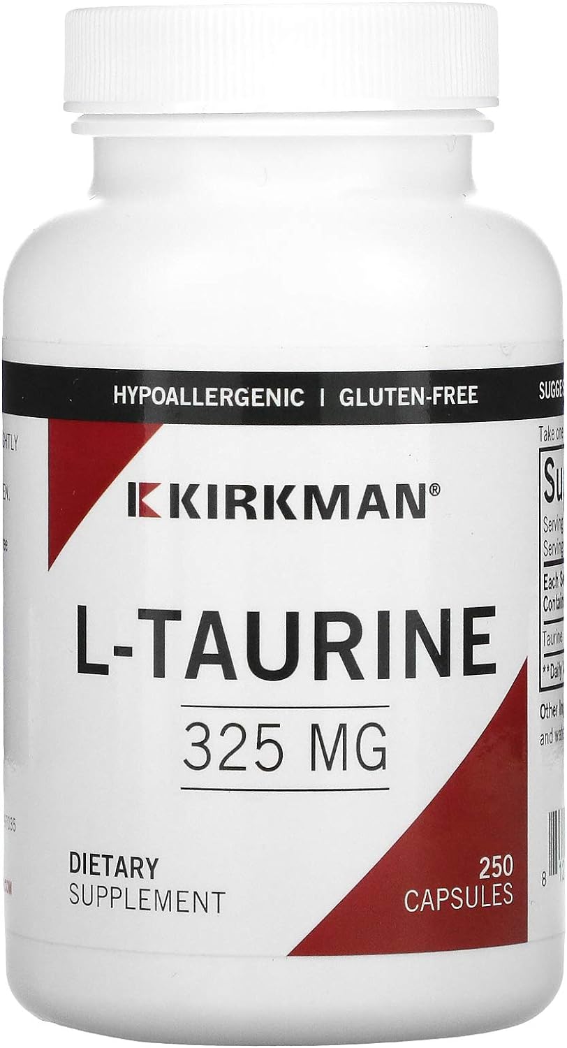 L-Taurine 325 mg Capsules - Hypo - 250 ct