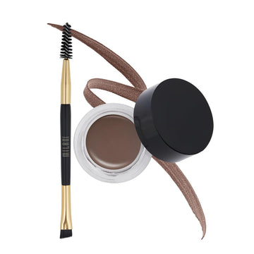 Milani Stay Put Brow Color - Dark Brown (0.09 ) Vegan, Cruelty-Free Eyebrow Color that Fills and Shapes Brows…