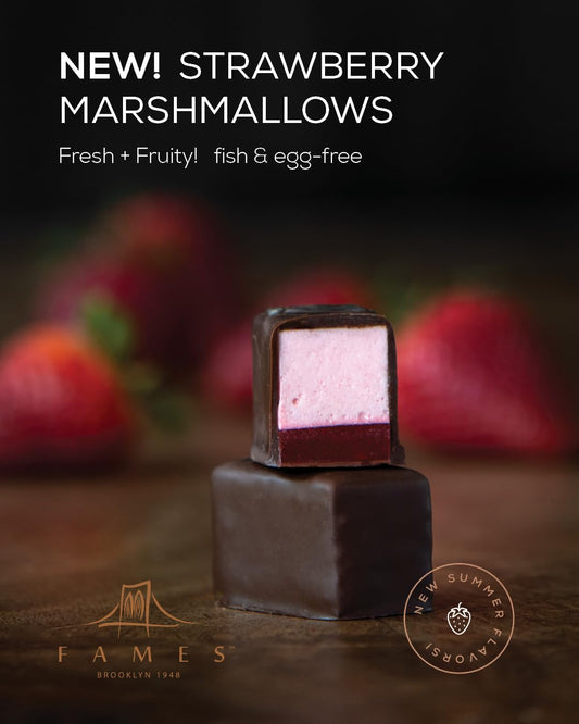 Chocolate Marshmallow Candy Strawberry Flavor - Kosher Dairy