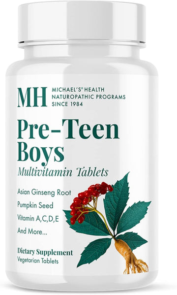 MICHAEL'S Health Naturopathic Programs Pre-Teen Boys Daily Multivitami
