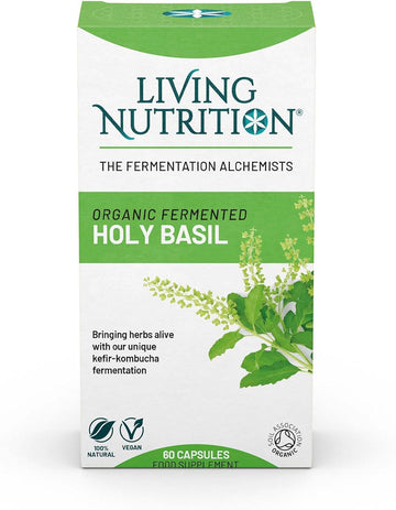 Living Nutrition Organic Fermented Holy Basil Food Supplement

24 Grams