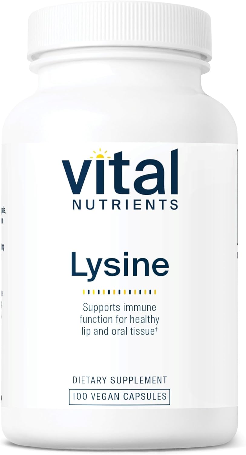 Vital Nutrients - Lysine - Supports Immune Function And Norm