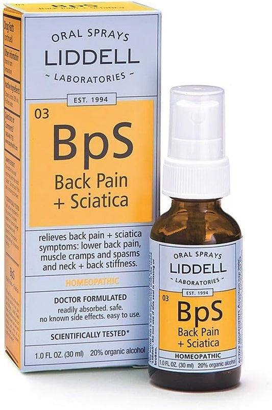  Liddell Homeopathic Back Pain/Sciatica 1 Oz3 : Health & Hou