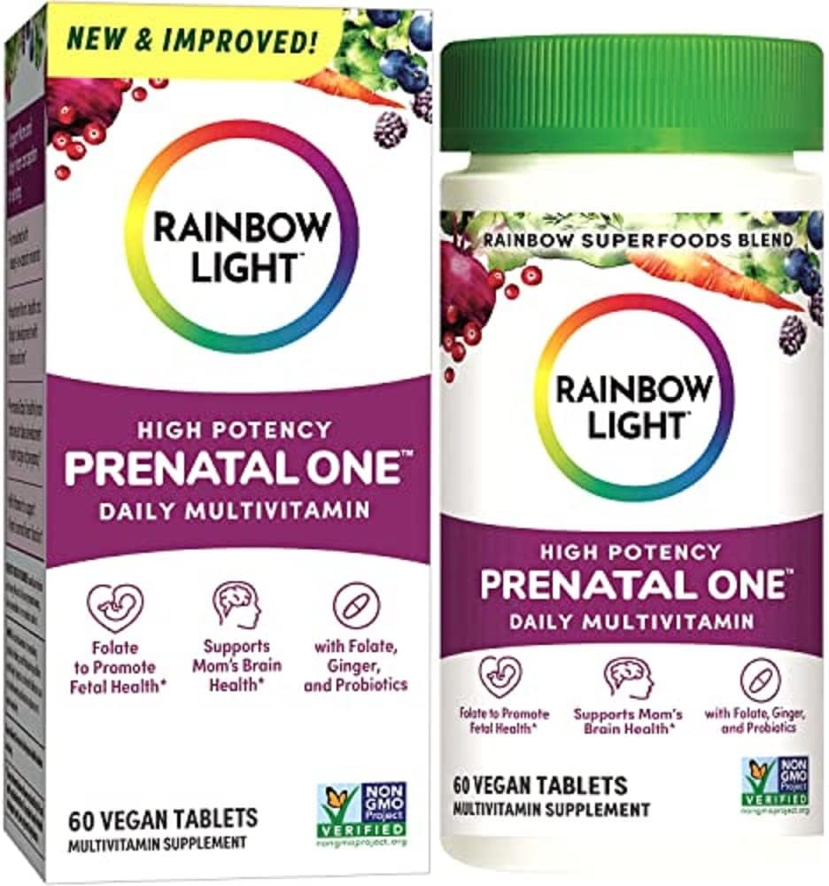 Rainbow Light High-Potency Prenatal One Multivitamin, Prenatal Health