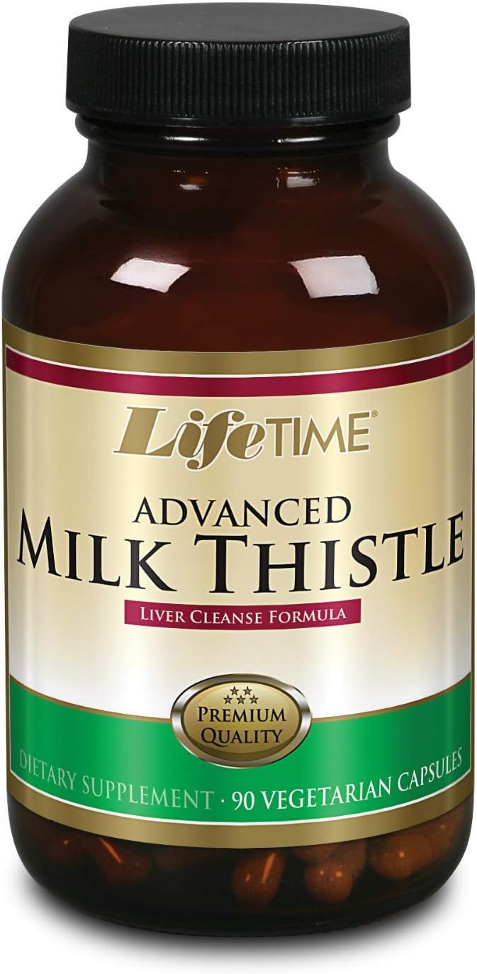 LIFETIME Milk Thistle Blend Liver Cleanse Formula | With Dandelion Roo