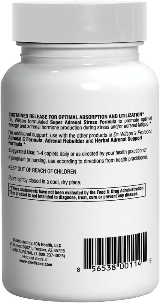 Dr. Wilson?s Super Adrenal Stress Formula sustained Release nutrients 8.8 Ounces