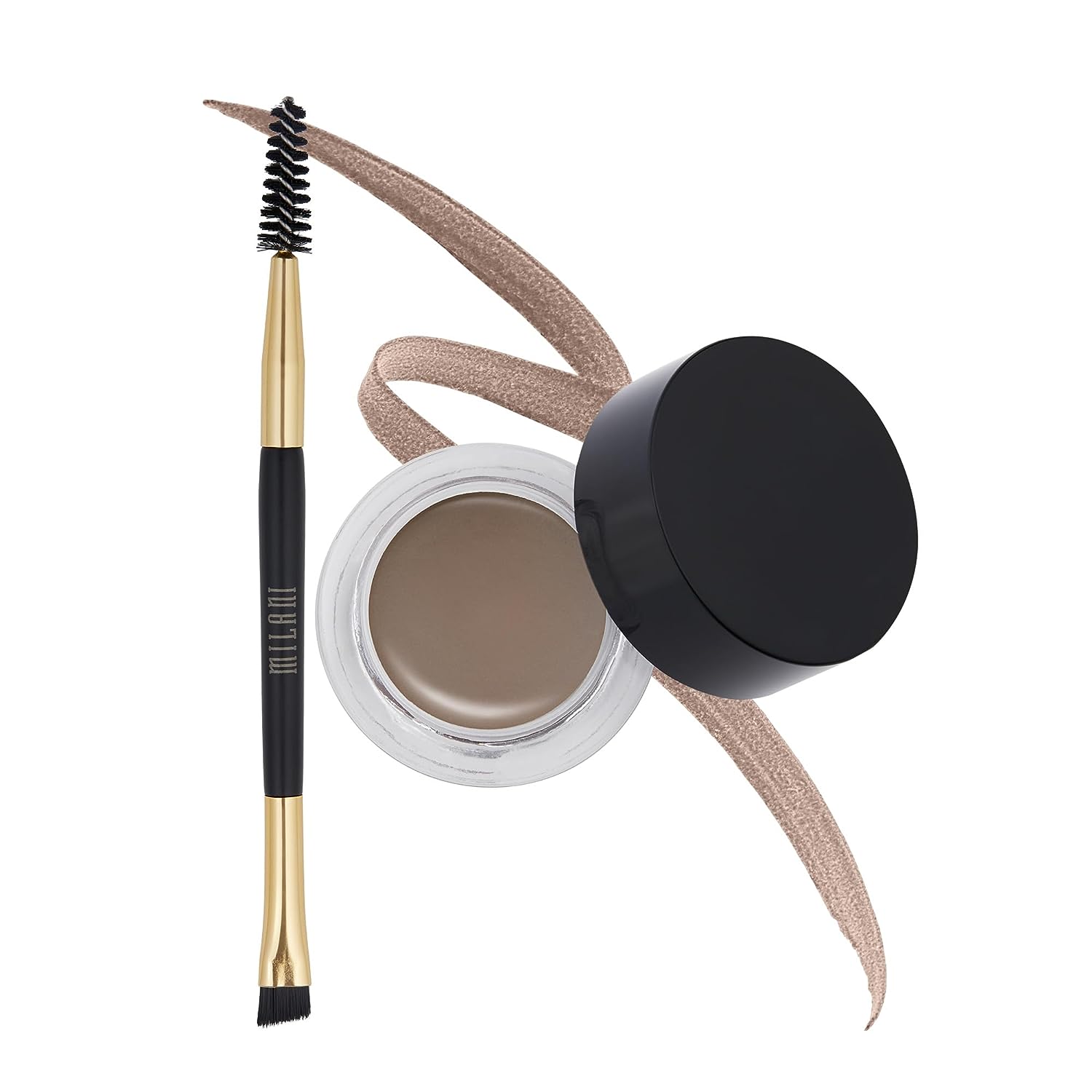 Milani Stay Put Brow Color - Medium Brown (0.09 ) Vegan, Cruelty-Free Eyebrow Color that Fills and Shapes Brows…