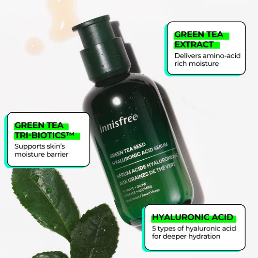 innisfree Green Tea Hyaluronic Acid Hydrating Serum