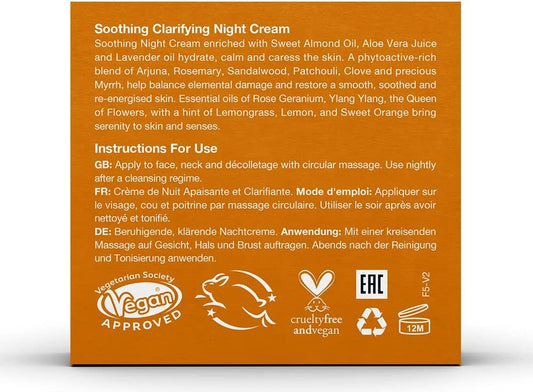 UrbanVeda Soothing Clarifying Night Cream 50