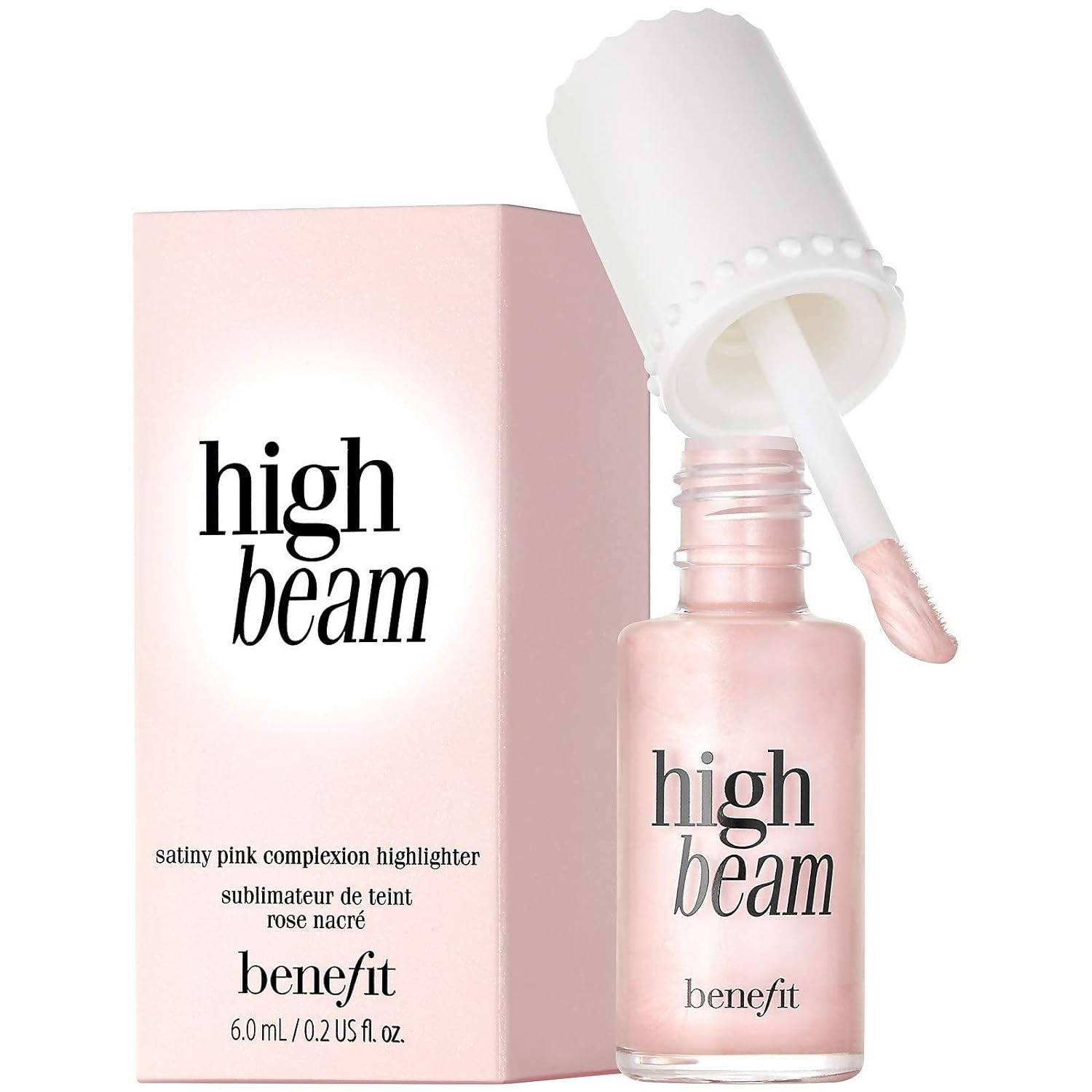Benefit Cosmetics High Beam Liquid Face Pink Highlighter 0.2