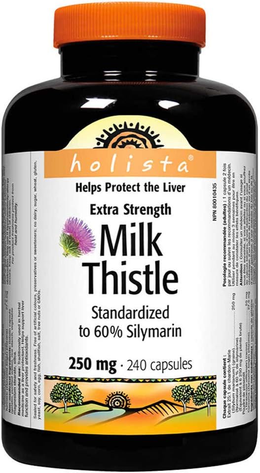 "Holista Milk Thistle Capsules"