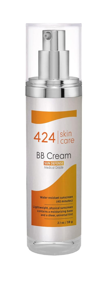 424 Skin Care BB Cream- Dermatologist Tested & Recommended - Clinically Proven Formula 2.1