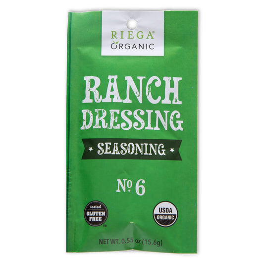 Riega Organic Ranch Dressing Seasoning, Perfect Mix for Ranch Seasonin0.55 Ounces